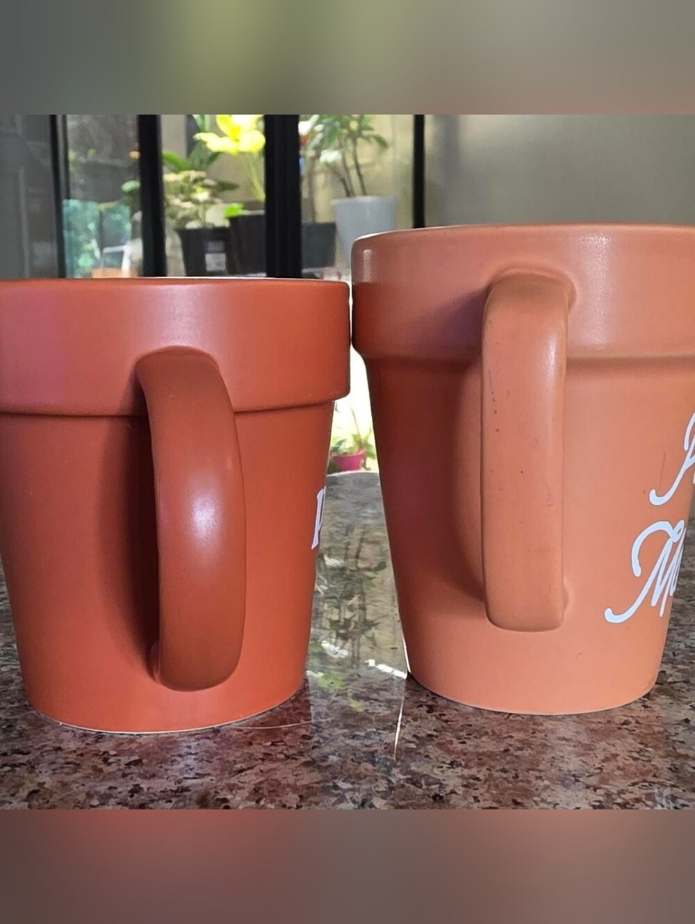 Plant Mama & Plant Lady Terracotta Ceramic Mugs - Set of 2 - Picture 8 of 9